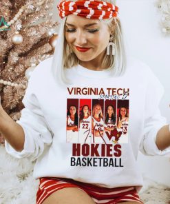 Virginia Tech Hokies basketball starting 5 shirt