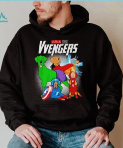 Vizsla dogs Vvengers team heroes cartoon shirt