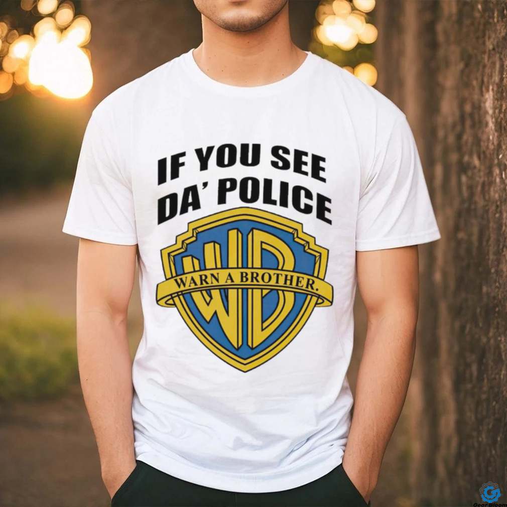 Warn a Brother logo shirt Warn a Brother logo shirt