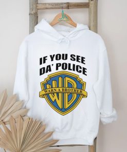 Warn a Brother logo shirt