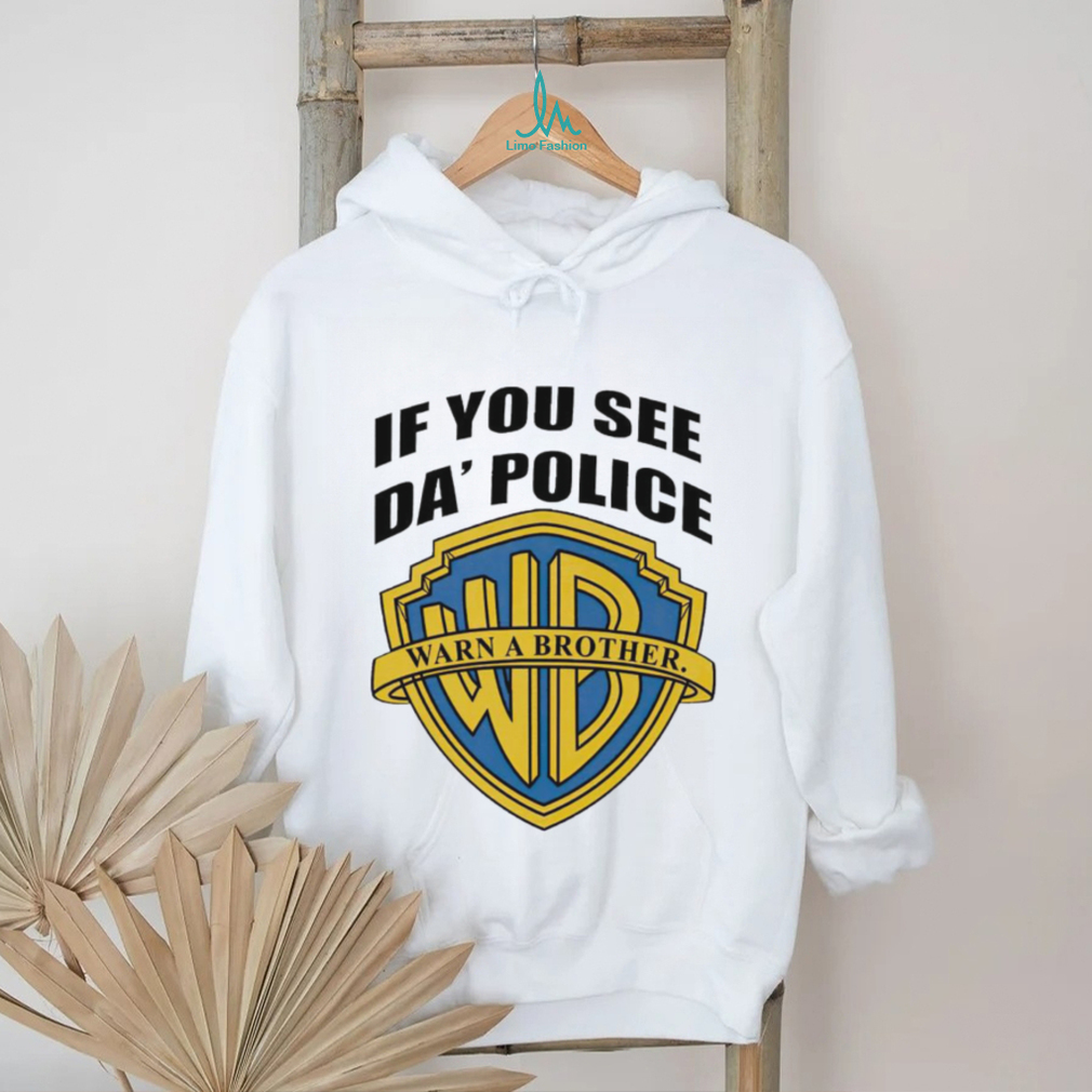 Warn a Brother logo shirt Warn a Brother logo shirt