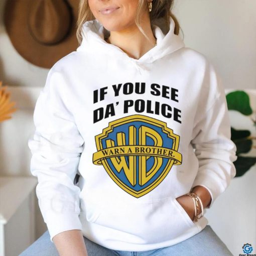 Warn a Brother logo shirt