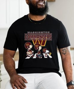 Washington Commanders Let’s Play Football Snoopy NFL Black Unisex Shirt