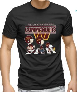 Washington Commanders Let’s Play Football Snoopy NFL Black Unisex Shirt
