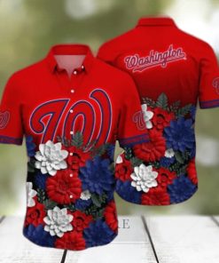 Washington Nationals MLB Flower Hawaii Shirt And Tshirt For Fans