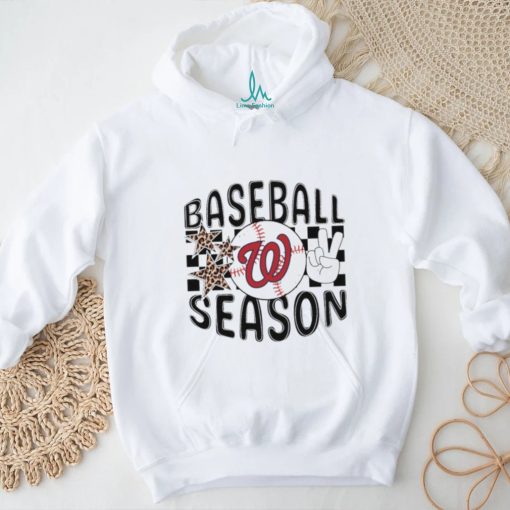 Washington Nationals Season Baseball stars logo 2024 shirt