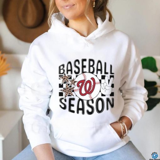 Washington Nationals Season Baseball stars logo 2024 shirt