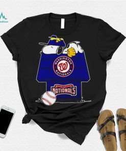 Washington Nationals Snoopy And Woodstock The Peanuts Baseball shirt