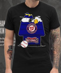 Washington Nationals Snoopy And Woodstock The Peanuts Baseball shirt