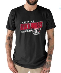 Waterloo blackhawks hockey eagle T shirt