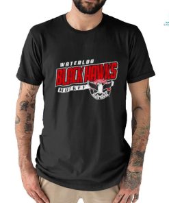 Waterloo blackhawks hockey eagle shirt