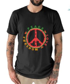 Watermelon Freedompeace Sign T shirt