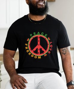 Watermelon Freedompeace Sign T shirt