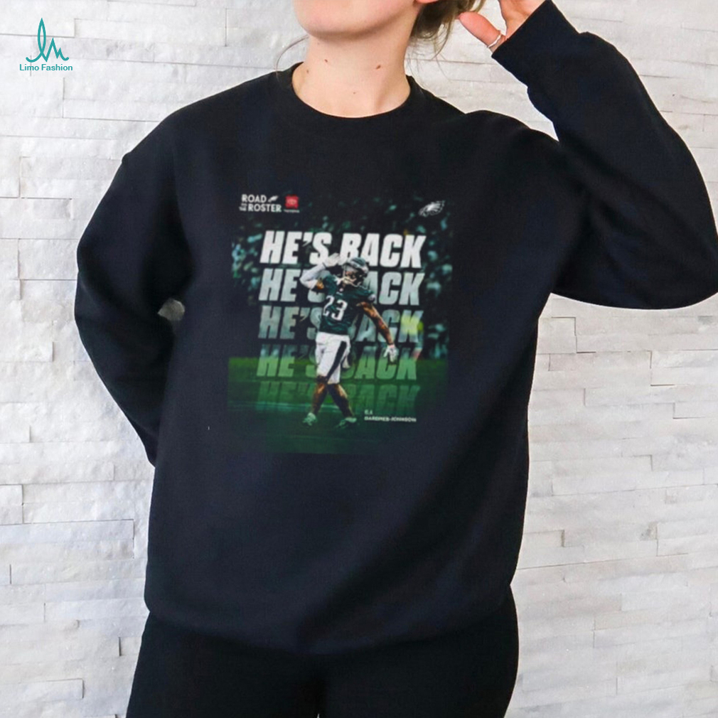 Welcome Back CJ Gardner Johnson To Philadelphia Eagles T Shirt Welcome Back CJ Gardner Johnson To Philadelphia Eagles T Shirt