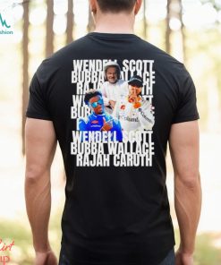 Wendell Scott Bubba Wallace Rajah Caruth photo shirt
