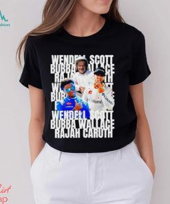 Wendell Scott Bubba Wallace Rajah Caruth photo shirt