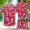 Subway Tropical Flower Aloha Hawaiian Shirt, Short Unique Gift