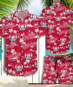 Wendy’s Tropical Flower Aloha Hawaiian Shirt, Short Unique Gift