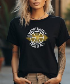 West Virginia Mountaineers Women's Basketball Four It All T Shirt 2024