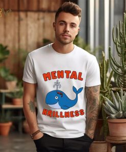 Whale and shrimp mental krillness shirt