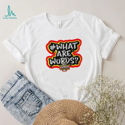 What are Words logo shirt