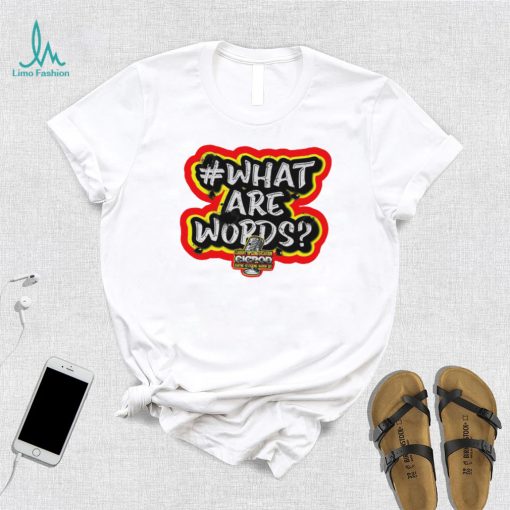 What are Words logo shirt