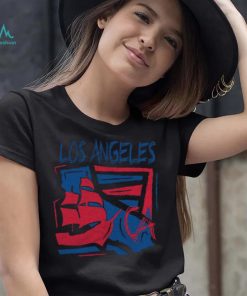 Where I'm From Adult Los Angeles Ship Black T Shirt