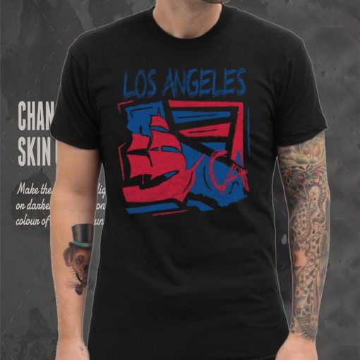 Where I’m From Adult Los Angeles Ship Black T Shirt