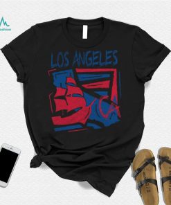Where I'm From Adult Los Angeles Ship Black T Shirt