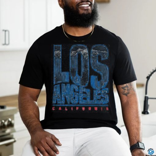 Where I’m From Adult Los Angeles Skyline T Shirt