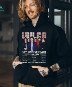 Wilco 30th Anniversary 1994 2024 Thank You For The Memories T Shirt