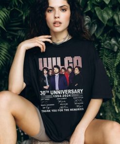 Wilco 30th Anniversary 1994 2024 Thank You For The Memories T Shirt