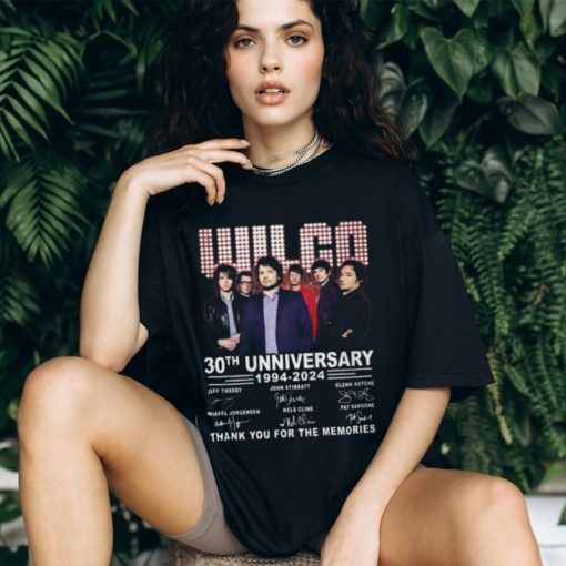 Wilco 30th Anniversary 1994 2024 Thank You For The Memories T Shirt