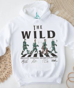 Wild Walking Abbey Road Signatures Ice Hockey Shirt