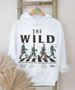 Wild Walking Abbey Road Signatures Ice Hockey Shirt