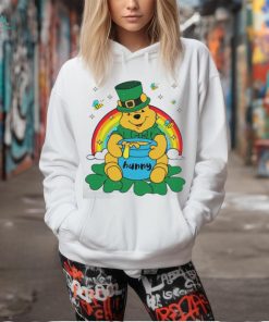 Winnie The Pooh And Hunny With Shamrock St Patrick’s Day shirt