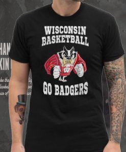 Wisconsin Badgers Basketball Go Badgers Mascot Sweatshirt