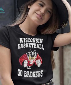 Wisconsin Badgers Basketball Go Badgers Mascot Sweatshirt