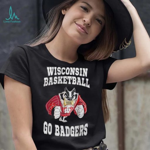 Wisconsin Badgers Basketball Go Badgers Mascot Sweatshirt