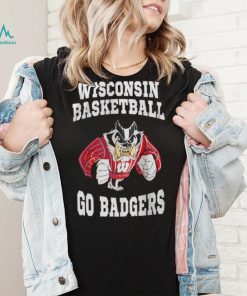 Wisconsin Badgers Basketball Go Badgers Mascot Sweatshirt