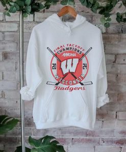 Wisconsin Women’s Hockey 2024 WCHA Final Faceoff Champions Shirt