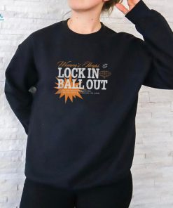 Women's Hoops Lock In Ball Out Tee Shirt