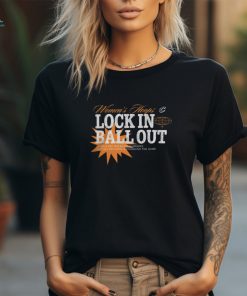 Women's Hoops Lock In Ball Out Tee Shirt