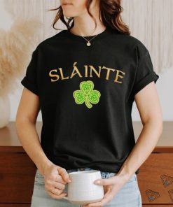 Women’s Slainte St. Patrick’s Day Print Shirt
