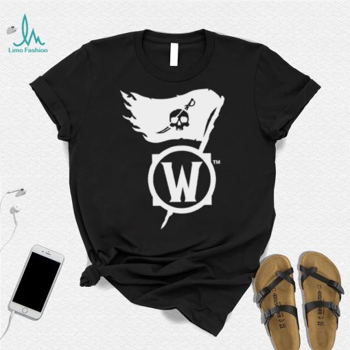 World of Warcraft Plunderstorm Yes Pirates logo shirt