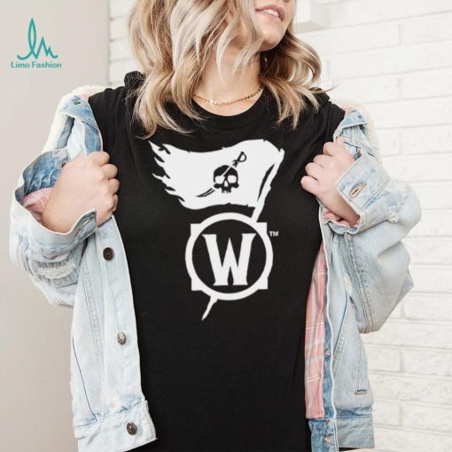 World of Warcraft Plunderstorm Yes Pirates logo shirt