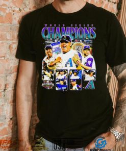 World series Champions 2001 Arizona Diamondbacks baseball famous players portrait shirt, hoodie, sweater, long sleeve and tank top World series Champions 2001 Arizona Diamondbacks baseball famous players portrait shirt