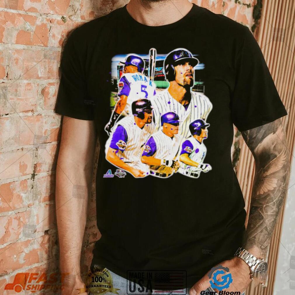 World series Champions 2001 Arizona Diamondbacks baseball famous players shirt World series Champions 2001 Arizona Diamondbacks baseball famous players shirt