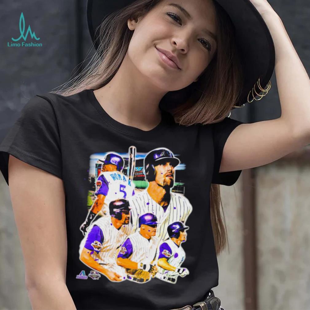 World series Champions 2001 Arizona Diamondbacks baseball famous players shirt World series Champions 2001 Arizona Diamondbacks baseball famous players shirt