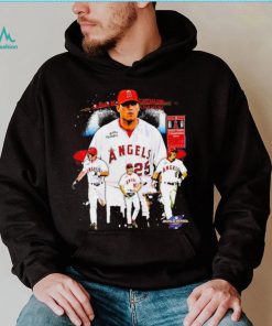 World series Champions 2002 Los Angeles Angels baseball famous players shirt